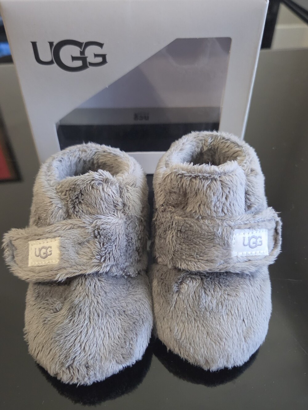 UGG bixbie gray boot infant size 2-3c baby